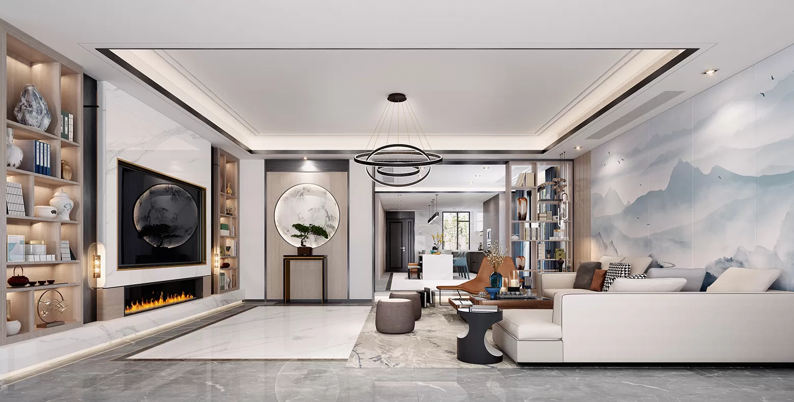DESMOD INTERIOR 2021 (VRAY) – 4. LIVING ROOM – CHINESE – 136 DESMOD INTERIOR 2021 (VRAY) – 4. LIVING ROOM – CHINESE – 136