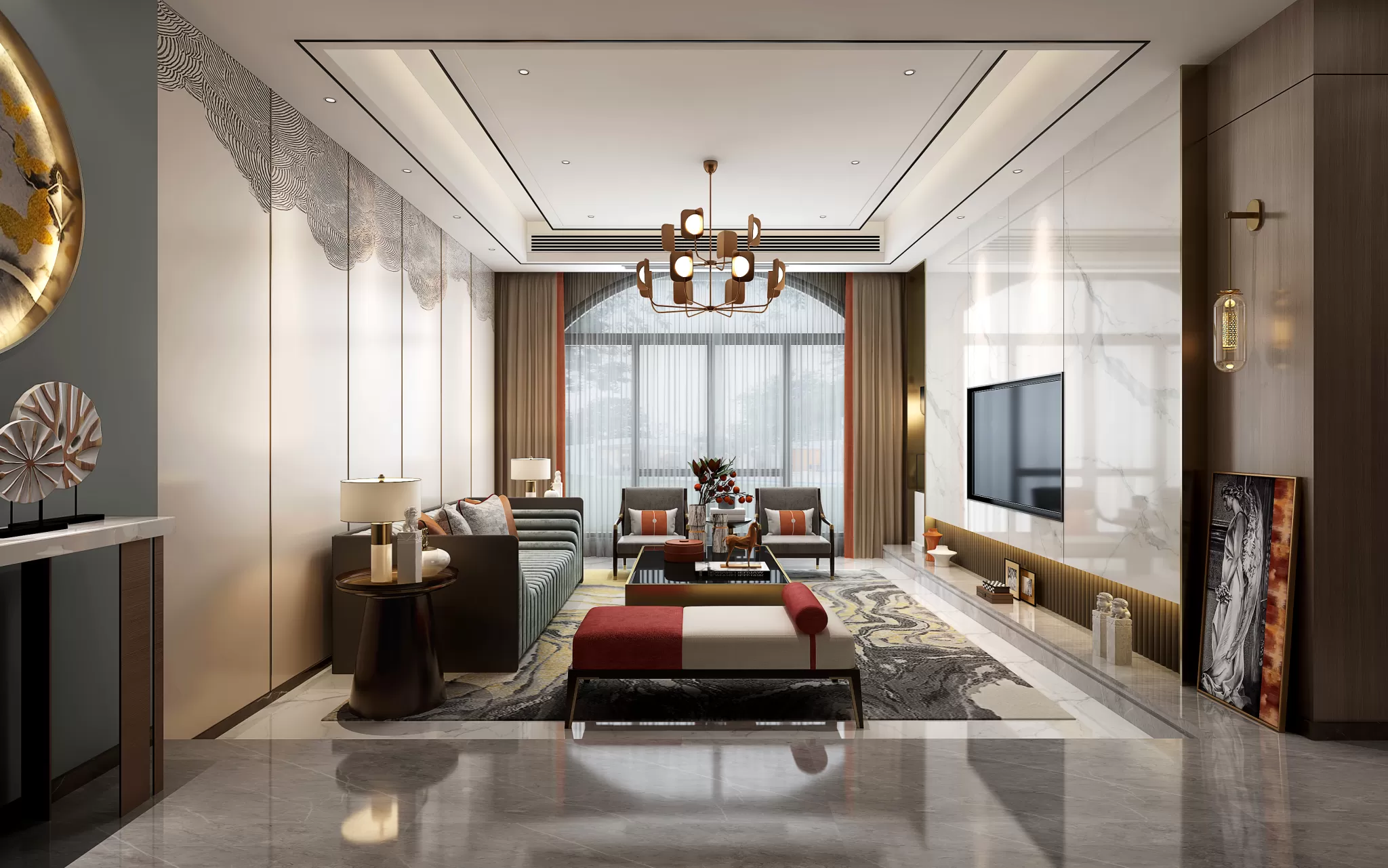 DESMOD INTERIOR 2021 (VRAY) – 4. LIVING ROOM – CHINESE – 69 DESMOD INTERIOR 2021 (VRAY) – 4. LIVING ROOM – CHINESE – 69