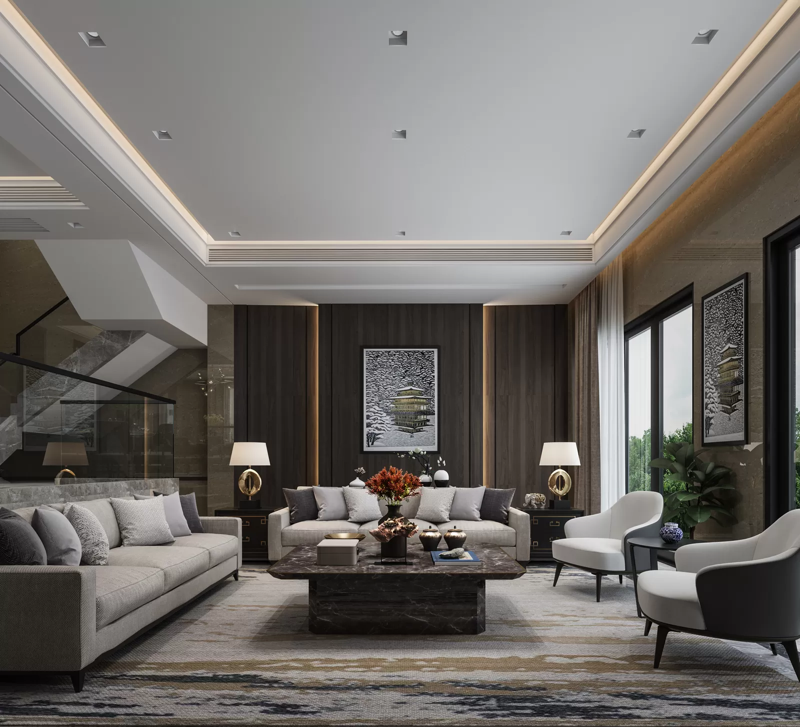 DESMOD INTERIOR 2021 (VRAY) – 4. LIVING ROOM – CHINESE – 85
