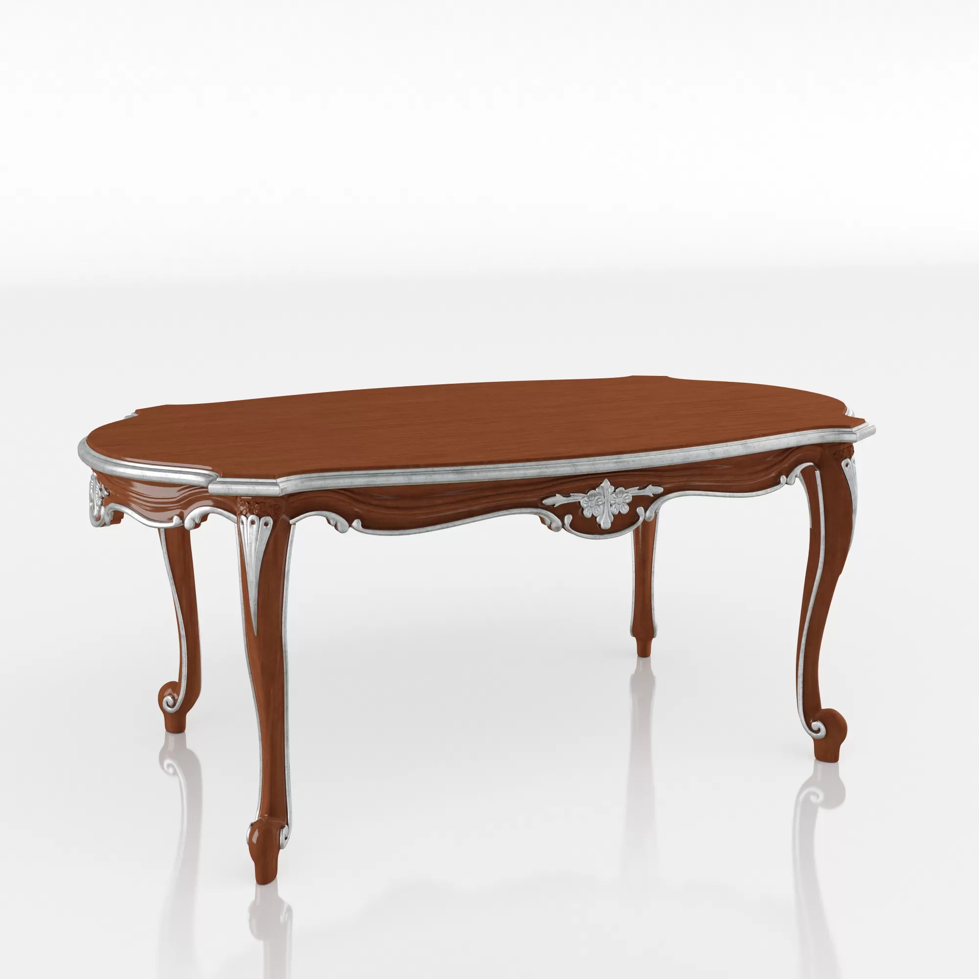 CLASSIC 3D MODELS – Small oval table – ModeneseGastone