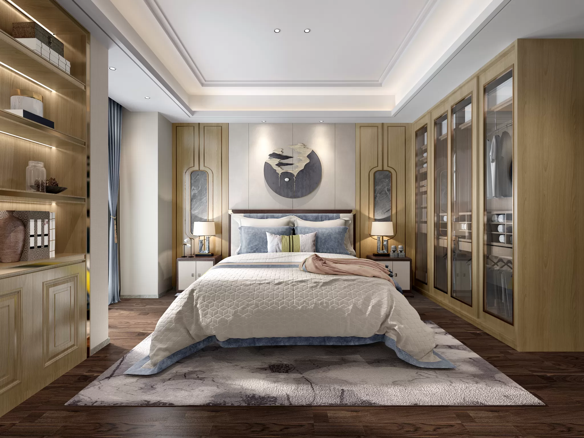 DESMOD INTERIOR 2021 (VRAY)/5. BEDROOM – 2. CHINESE STYLES – 023