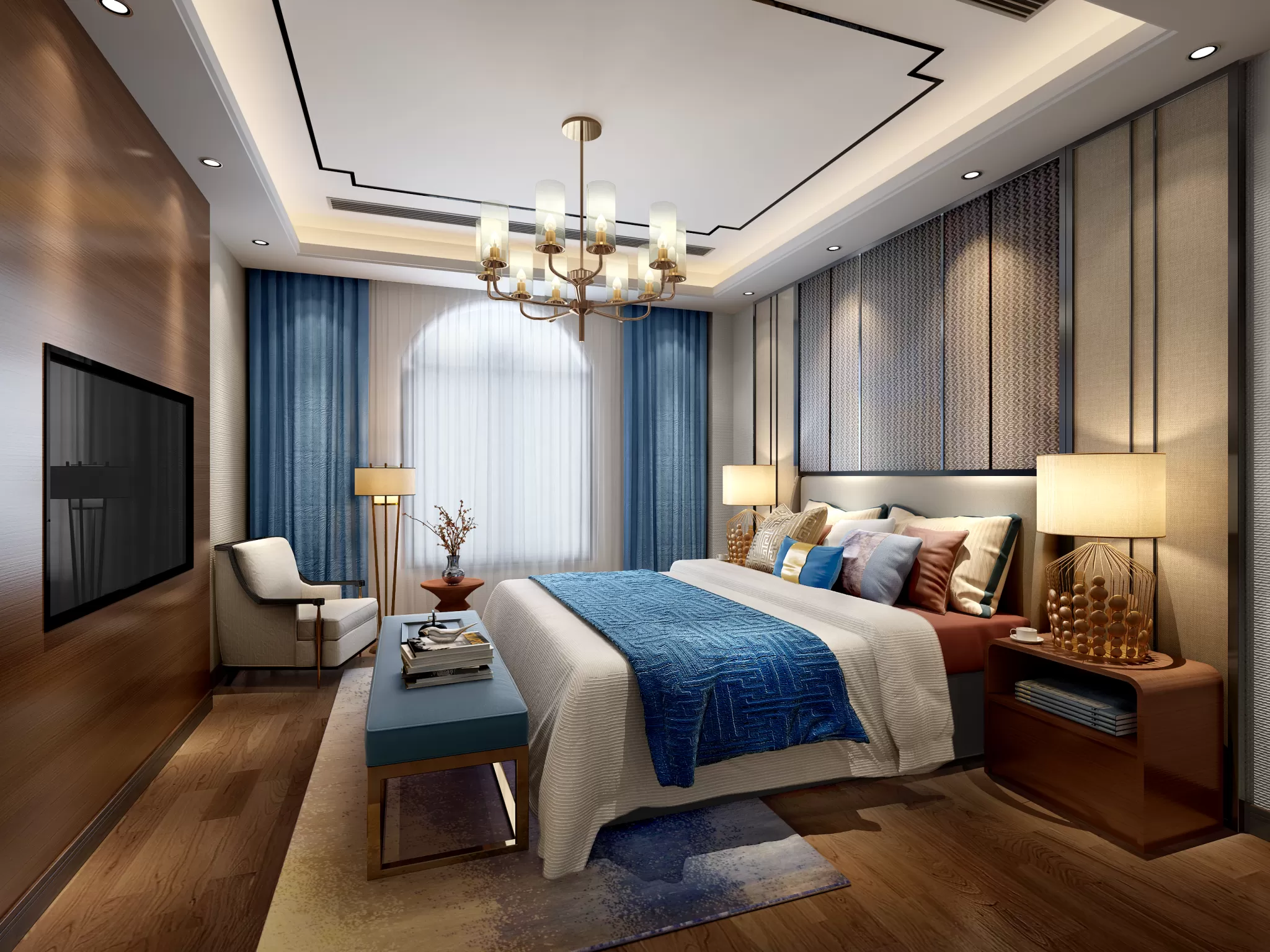 DESMOD INTERIOR 2021 (VRAY)/5. BEDROOM – 2. CHINESE STYLES – 027