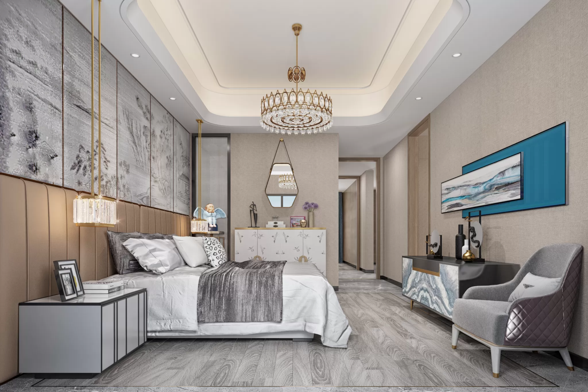 DESMOD INTERIOR 2021 (VRAY)/5. BEDROOM – 2. CHINESE STYLES – 138