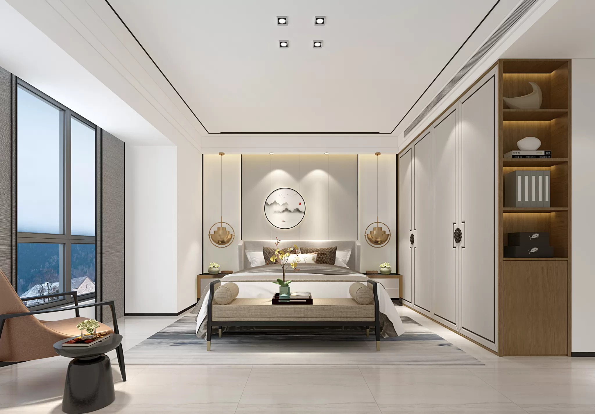DESMOD INTERIOR 2021 (VRAY)/5. BEDROOM – 2. CHINESE STYLES – 150