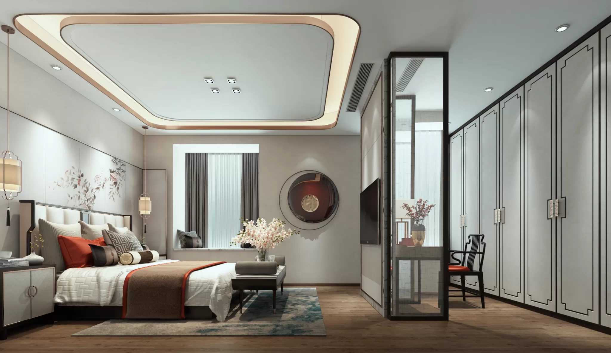 DESMOD INTERIOR 2021 (VRAY)/5. BEDROOM – 2. CHINESE STYLES – 151