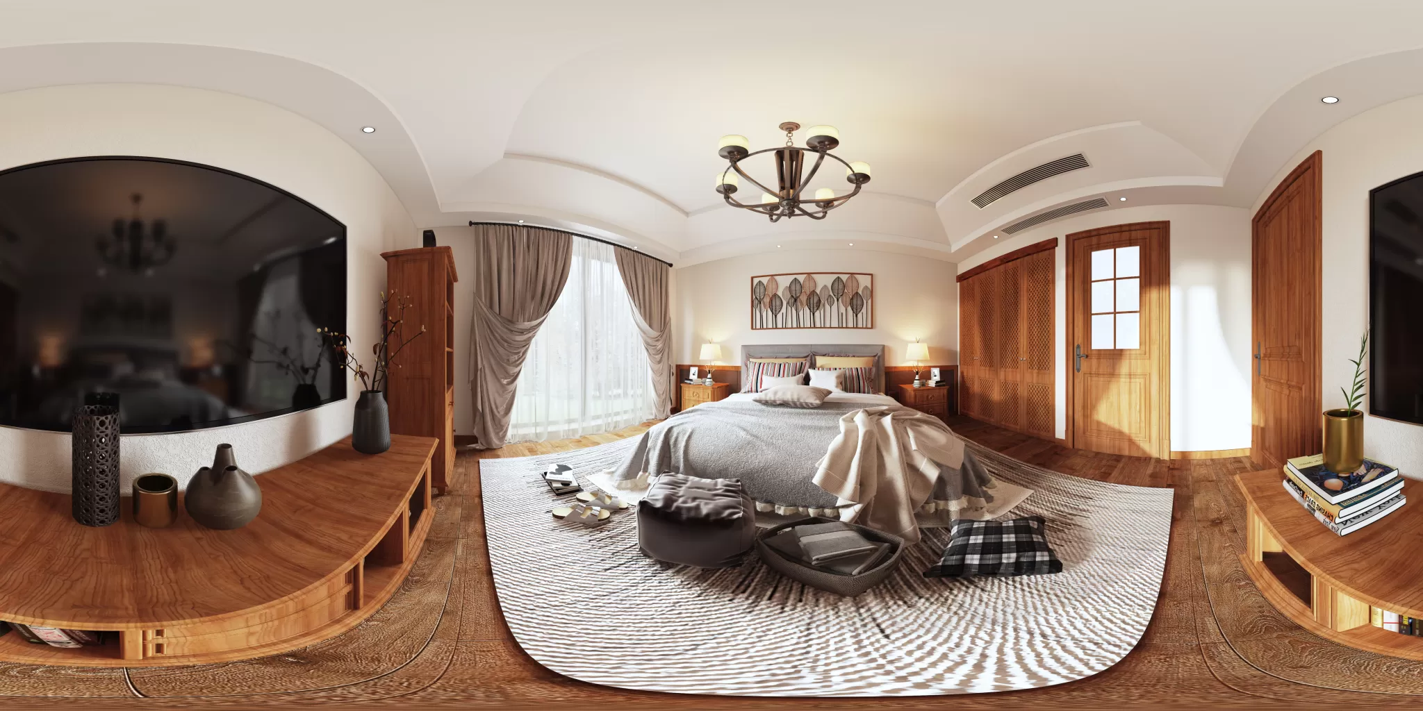 DESMOD INTERIOR 2021 (VRAY)/5. BEDROOM – 2. CHINESE STYLES – 156 (1)