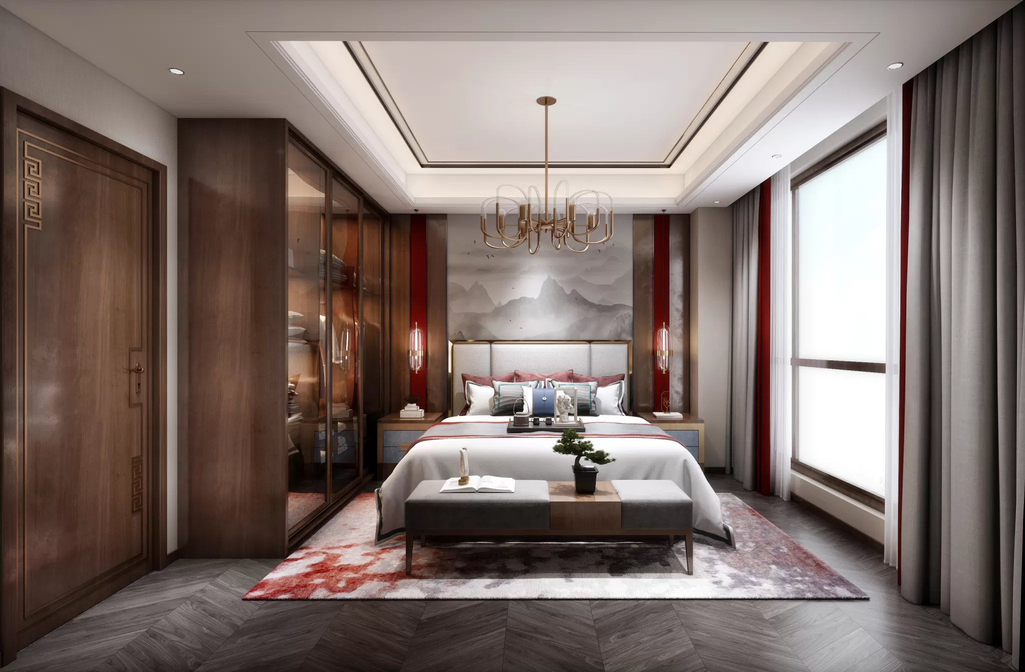 DESMOD INTERIOR 2021 (VRAY)/5. BEDROOM – 2. CHINESE STYLES – 159