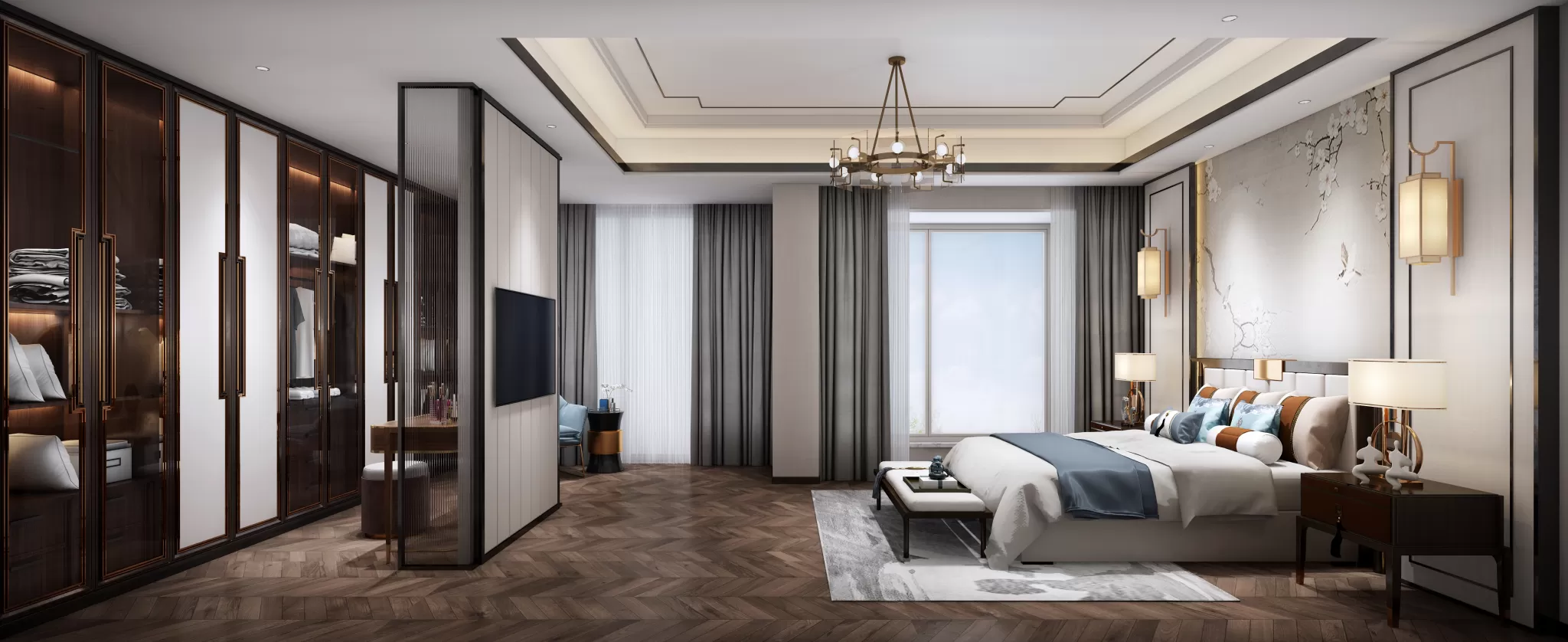 DESMOD INTERIOR 2021 (VRAY)/5. BEDROOM – 2. CHINESE STYLES – 161