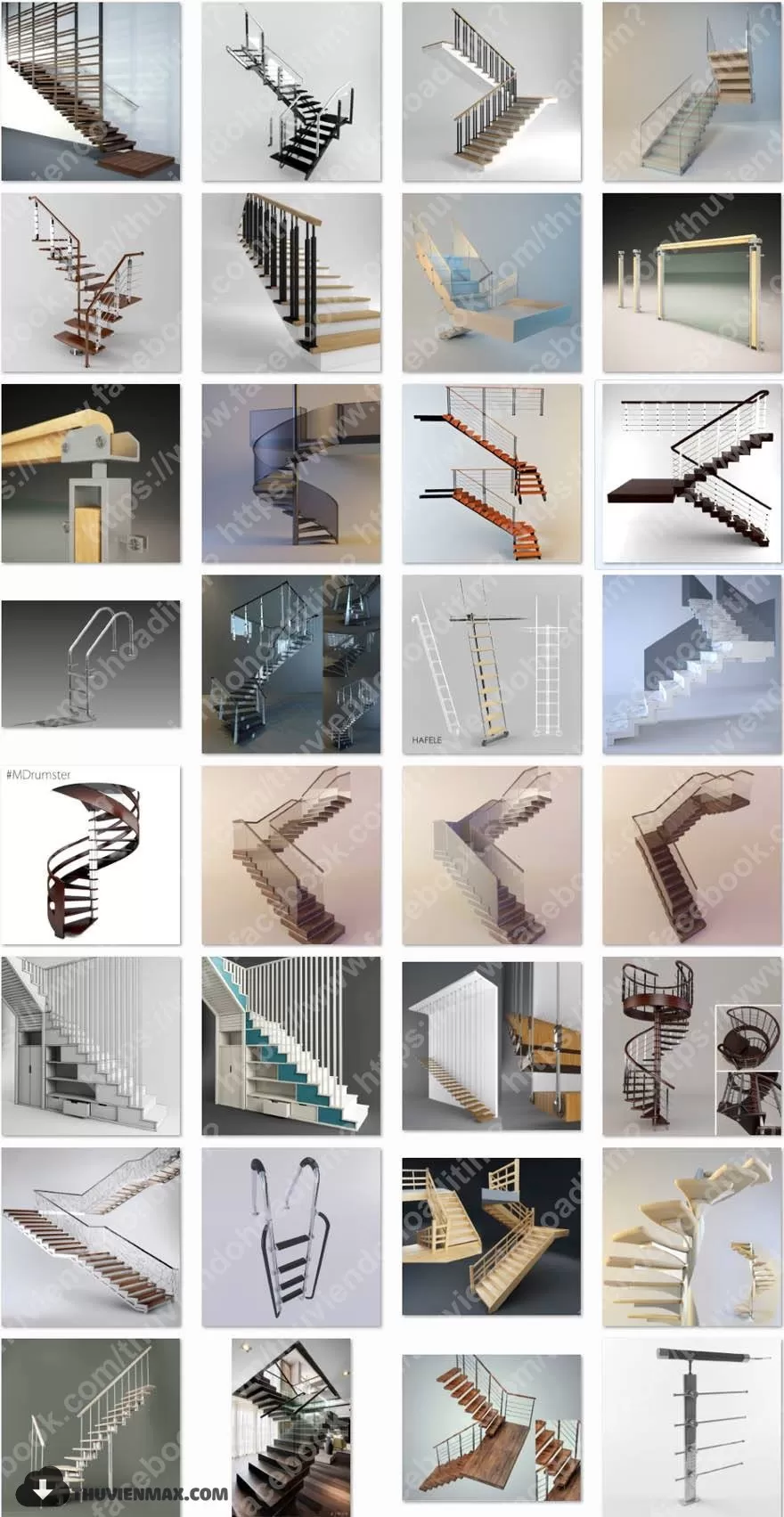 STAIR 3D MODELS – 001