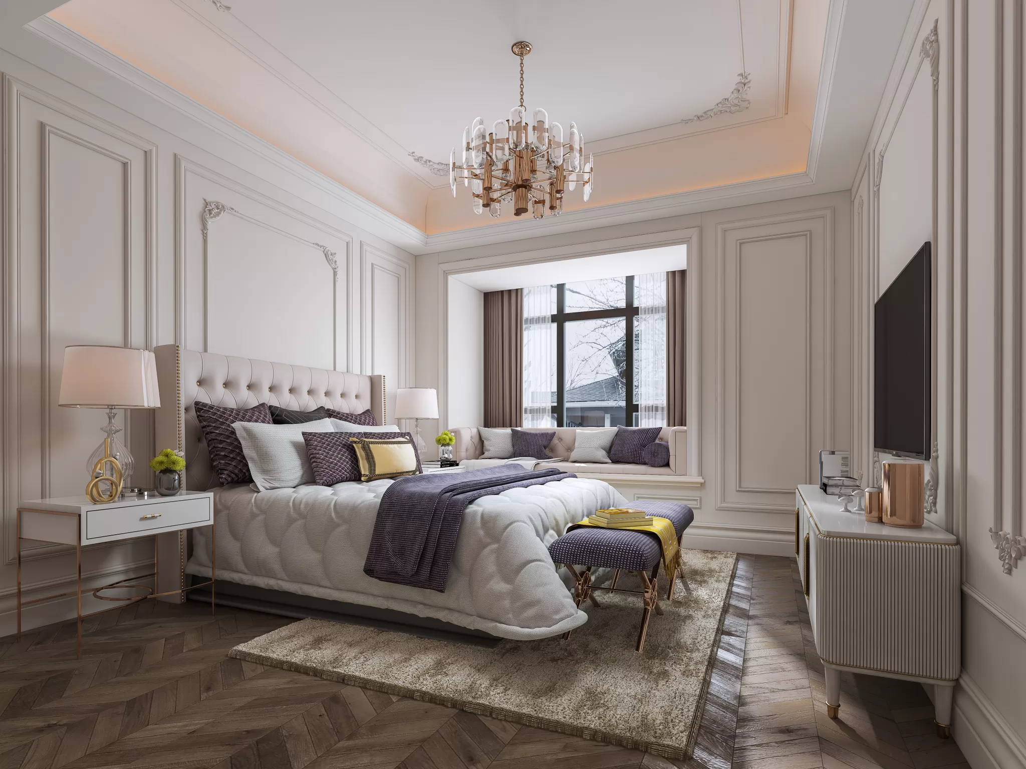 DESMOD INTERIOR 2021 (VRAY)/5. BEDROOM – 3. EUROPEAN – 010