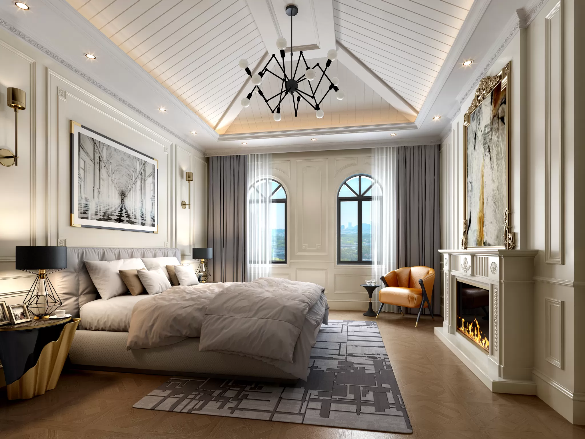 DESMOD INTERIOR 2021 (VRAY)/5. BEDROOM – 3. EUROPEAN – 013