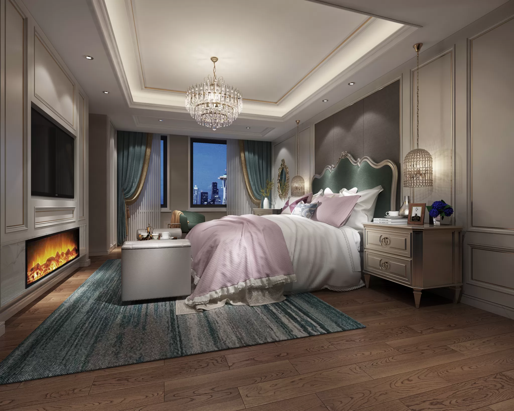 DESMOD INTERIOR 2021 (VRAY)/5. BEDROOM – 3. EUROPEAN – 032