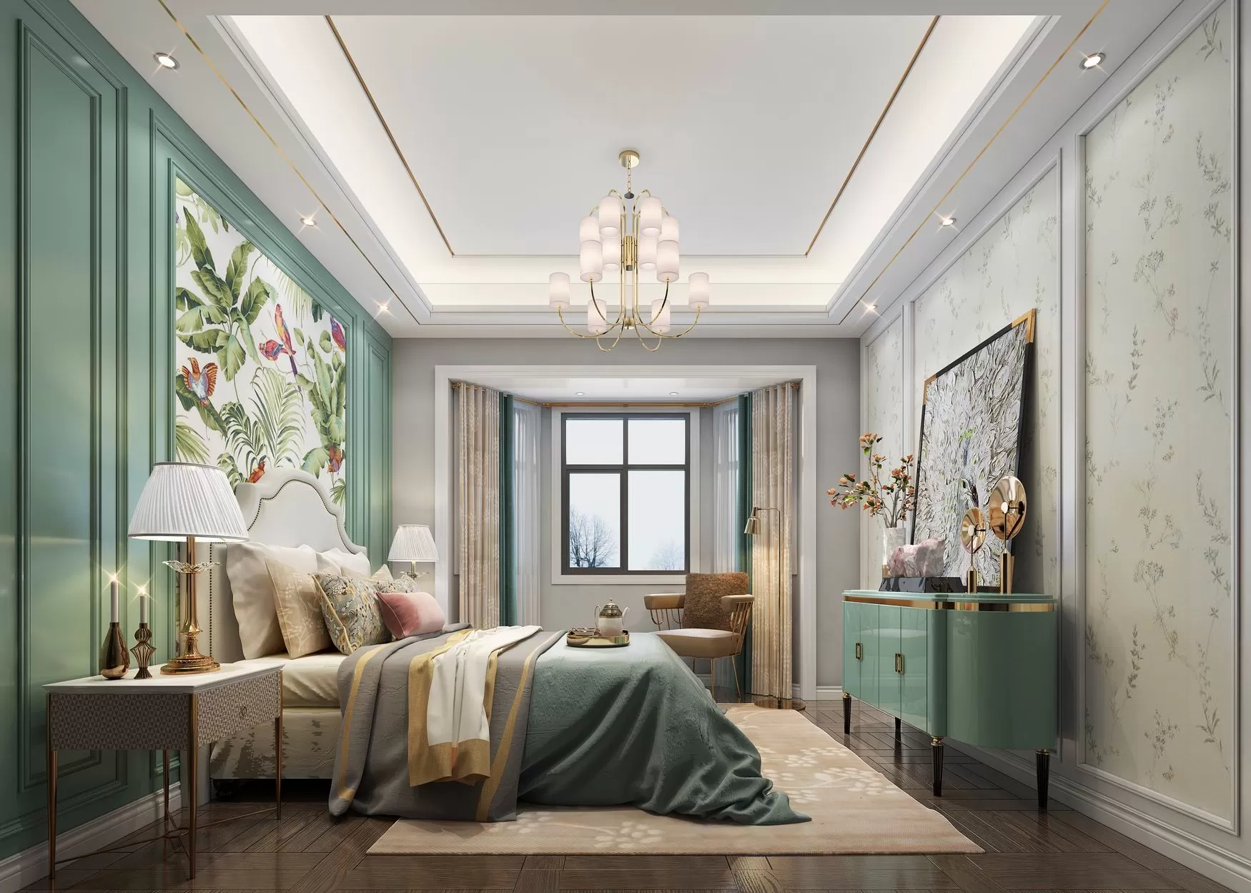 DESMOD INTERIOR 2021 (VRAY)/5. BEDROOM – 3. EUROPEAN – 47
