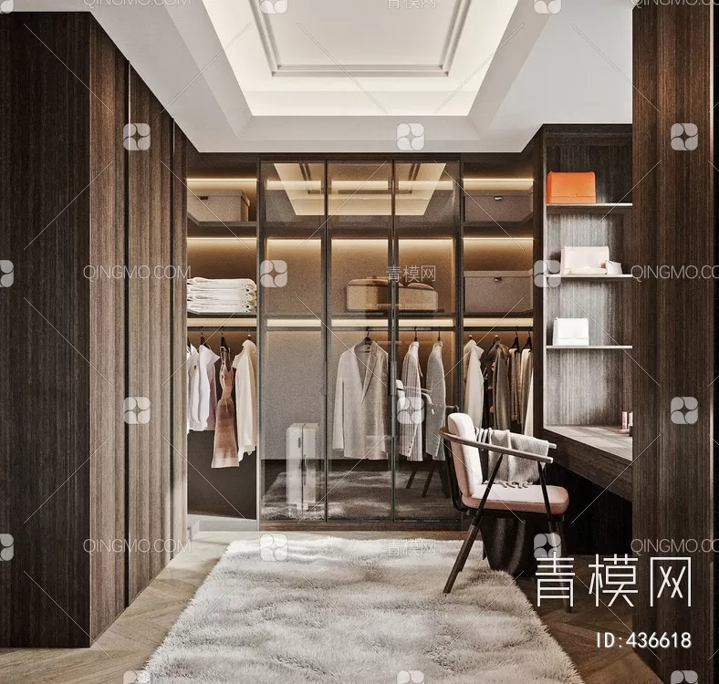 Wardrobe 3D Models – 002