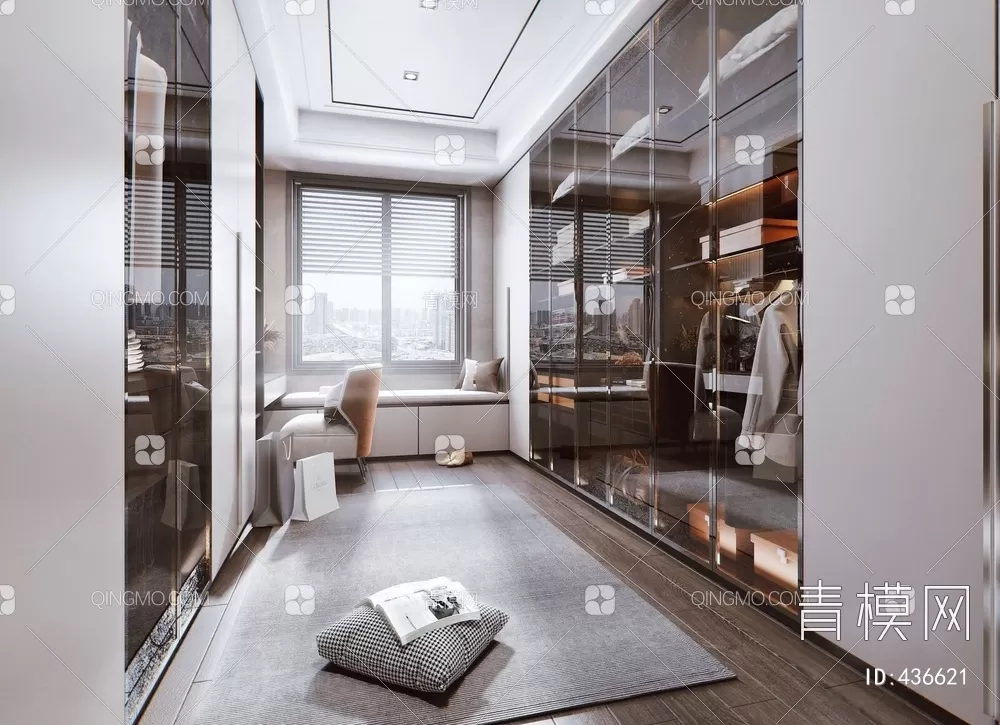 Wardrobe 3D Models – 004