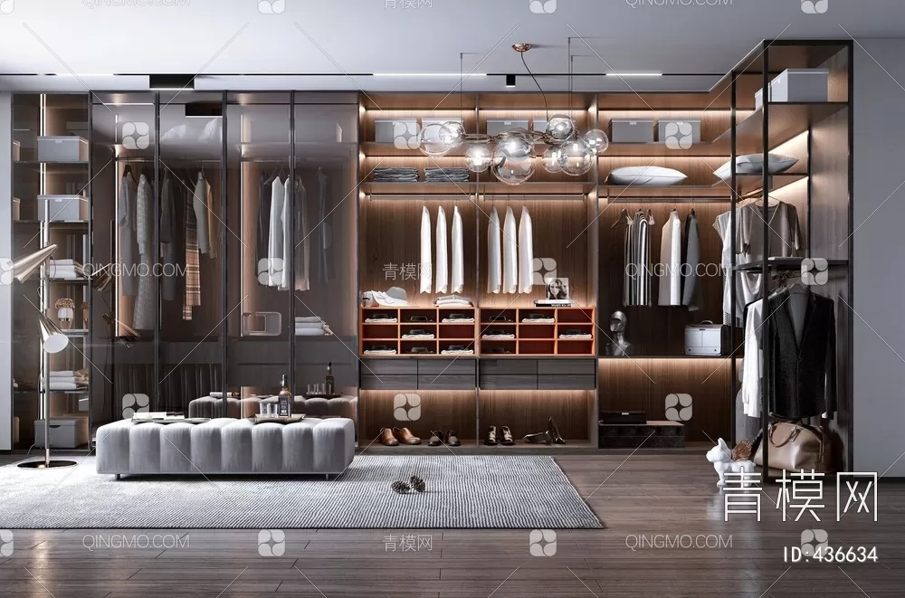 Wardrobe 3D Models – 006