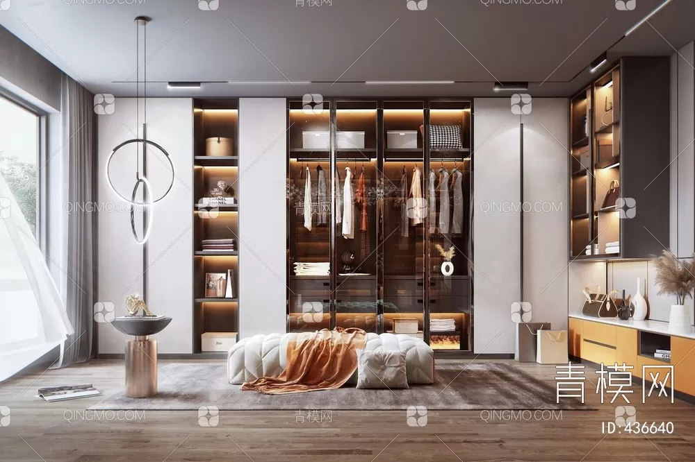 Wardrobe 3D Models – 010