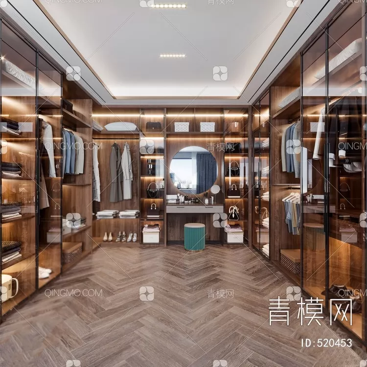 Wardrobe 3D Models – 105