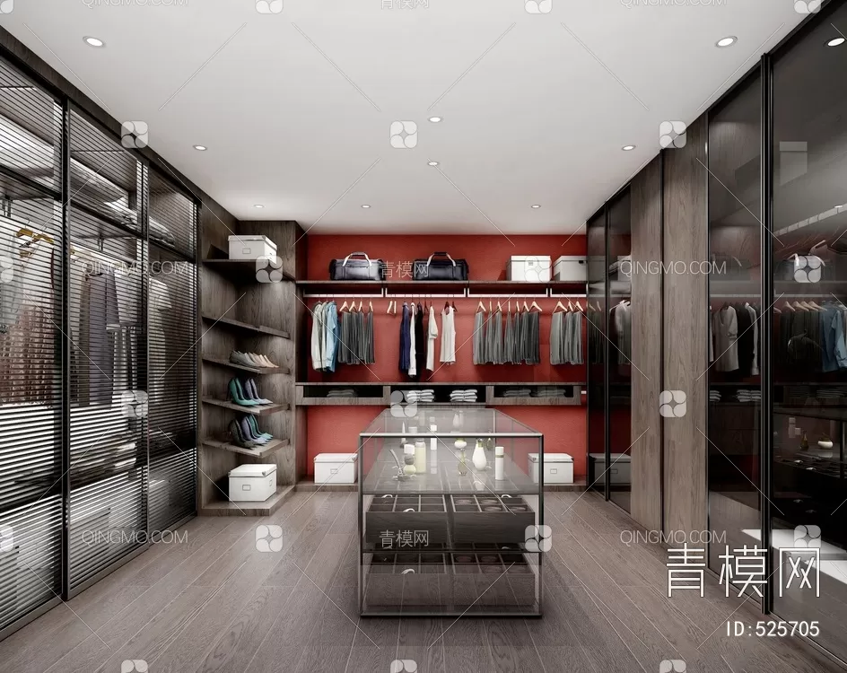 Wardrobe 3D Models – 109