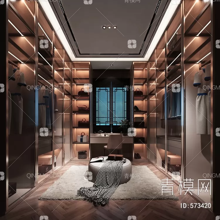 Wardrobe 3D Models – 165