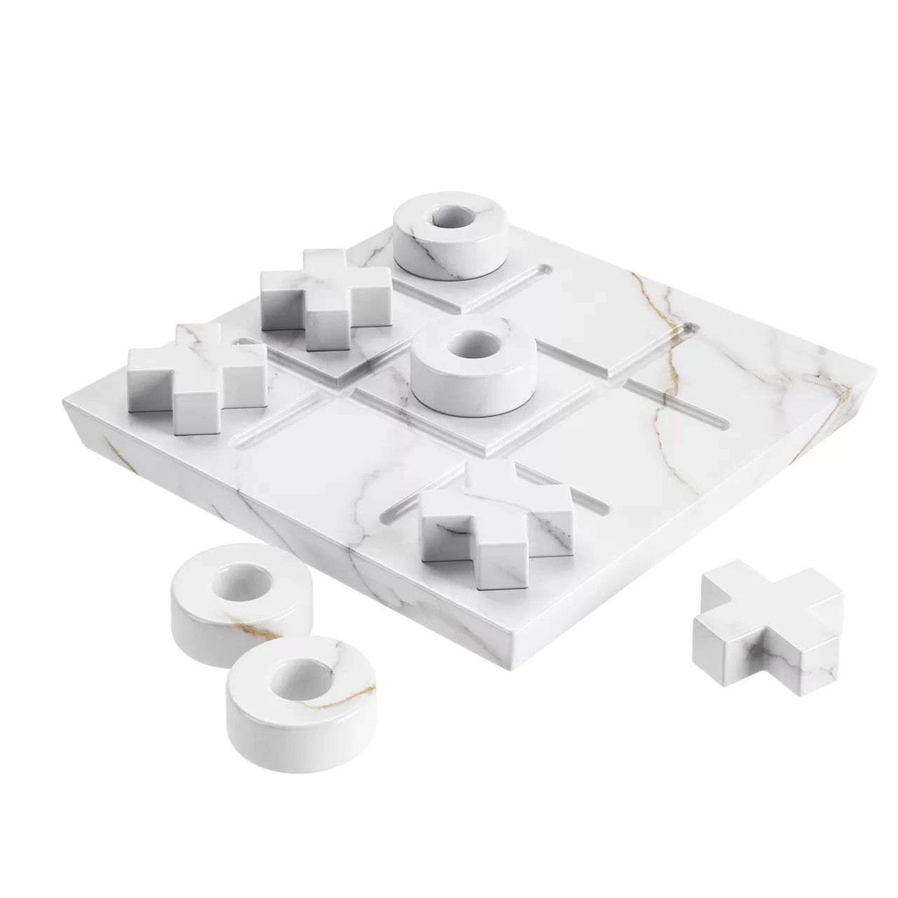 Accessories – marble-tic-tac-toe-game-set-by-cratebarrel