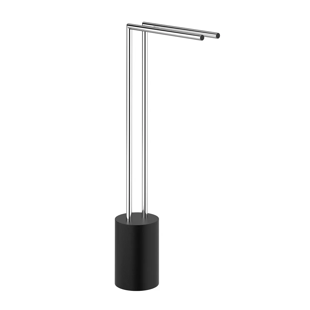 Bathroom – black-stone-towel-stand-by-decor-walther