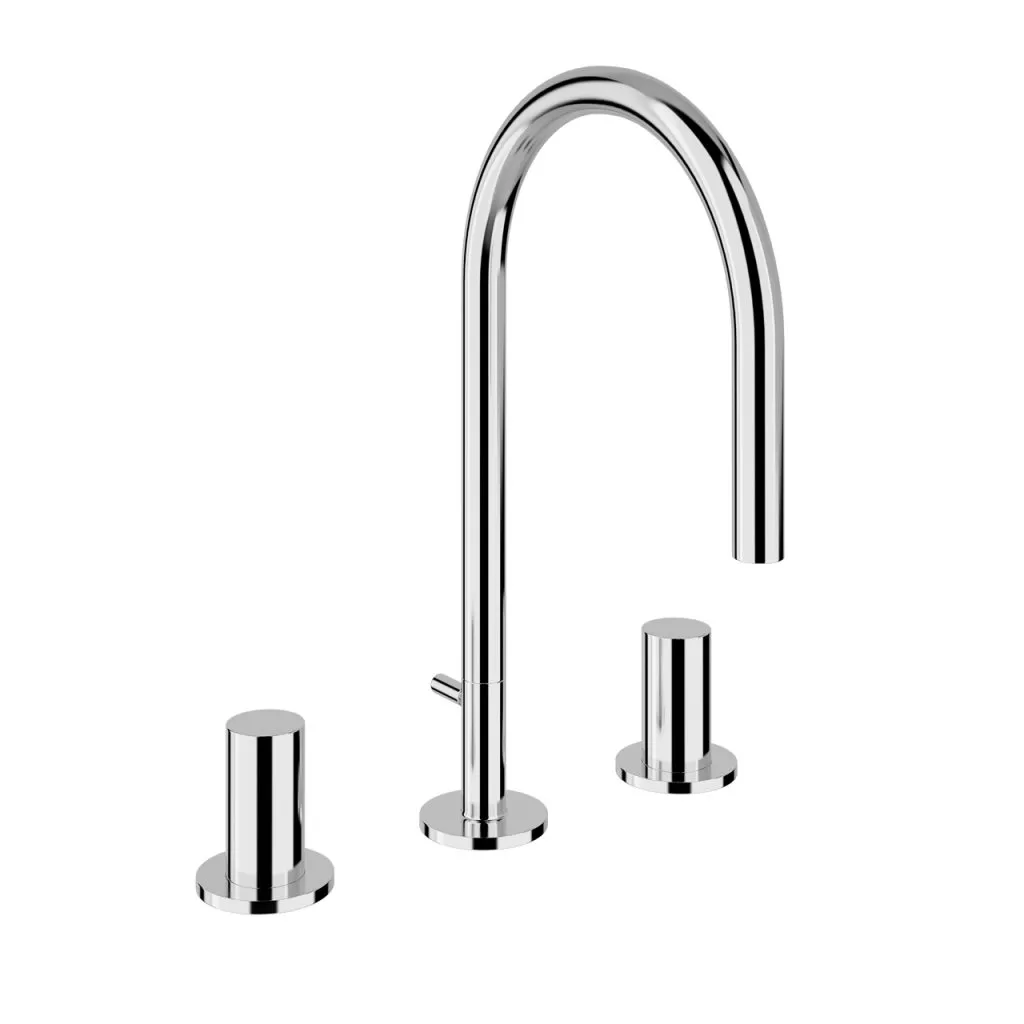 Bathroom – kartell-3-hole-basin-mixer-by-laufen