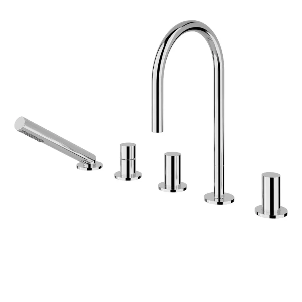Bathroom – kartell-5-hole-deck-mounted-bath-mixer-by-laufen