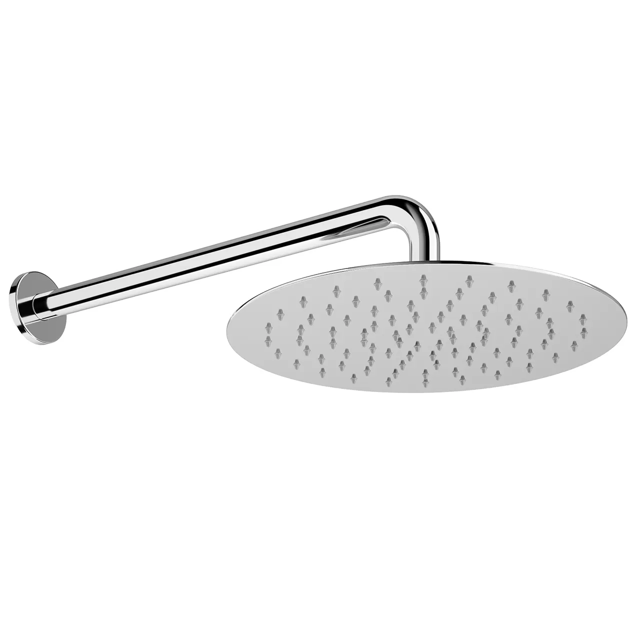Bathroom – wall-flat-round-rain-shower-head-300-mm-by-laufen