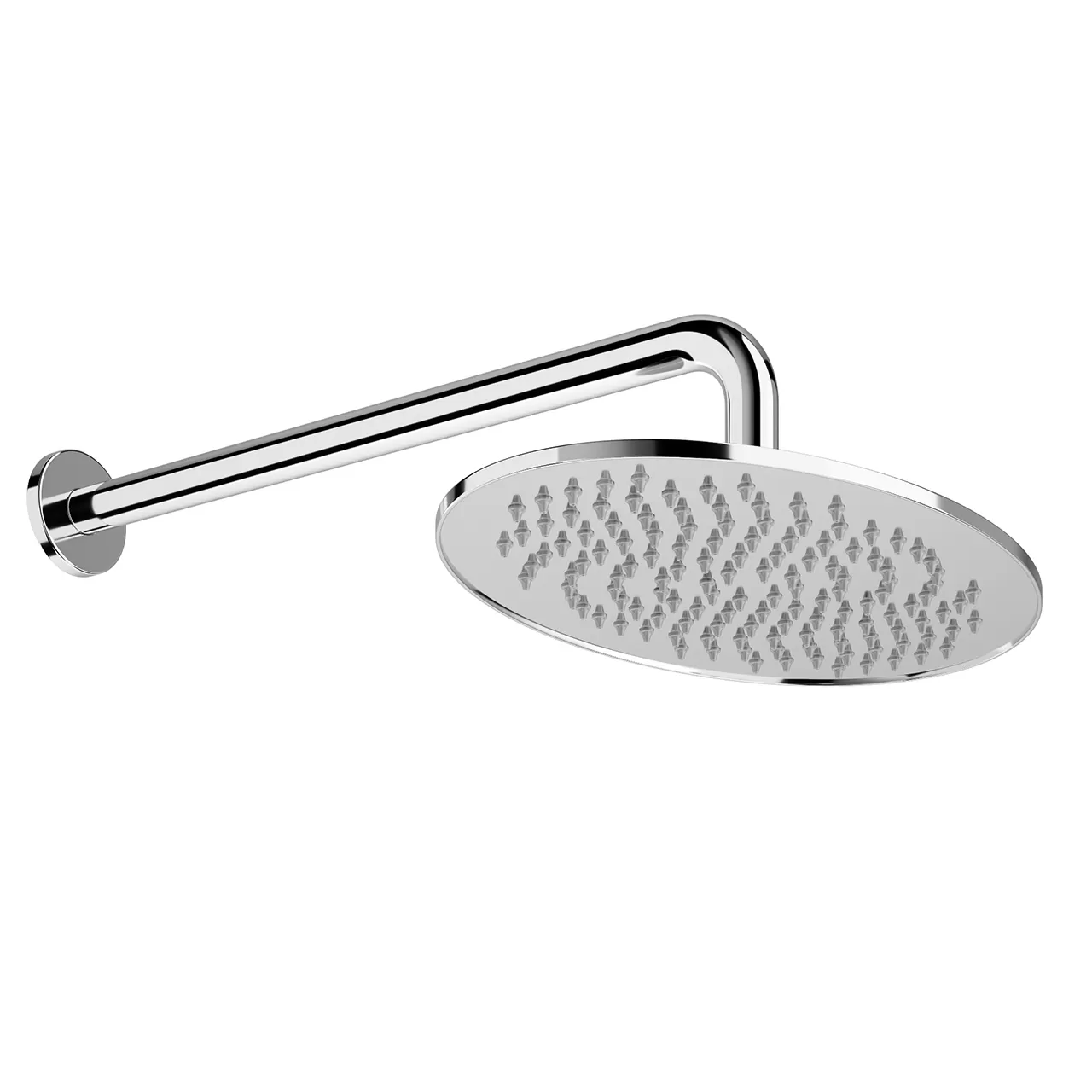 Bathroom – wall-oval-rain-shower-head-226-x-346-mm-by-laufen