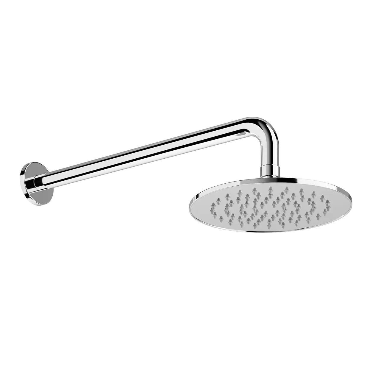 Bathroom – wall-round-rain-shower-head-206-and-247-mm-by-laufen