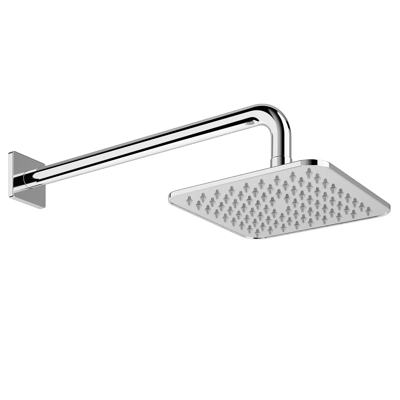 Bathroom – wall-square-rain-shower-head-202-and-242-mm-by-laufen