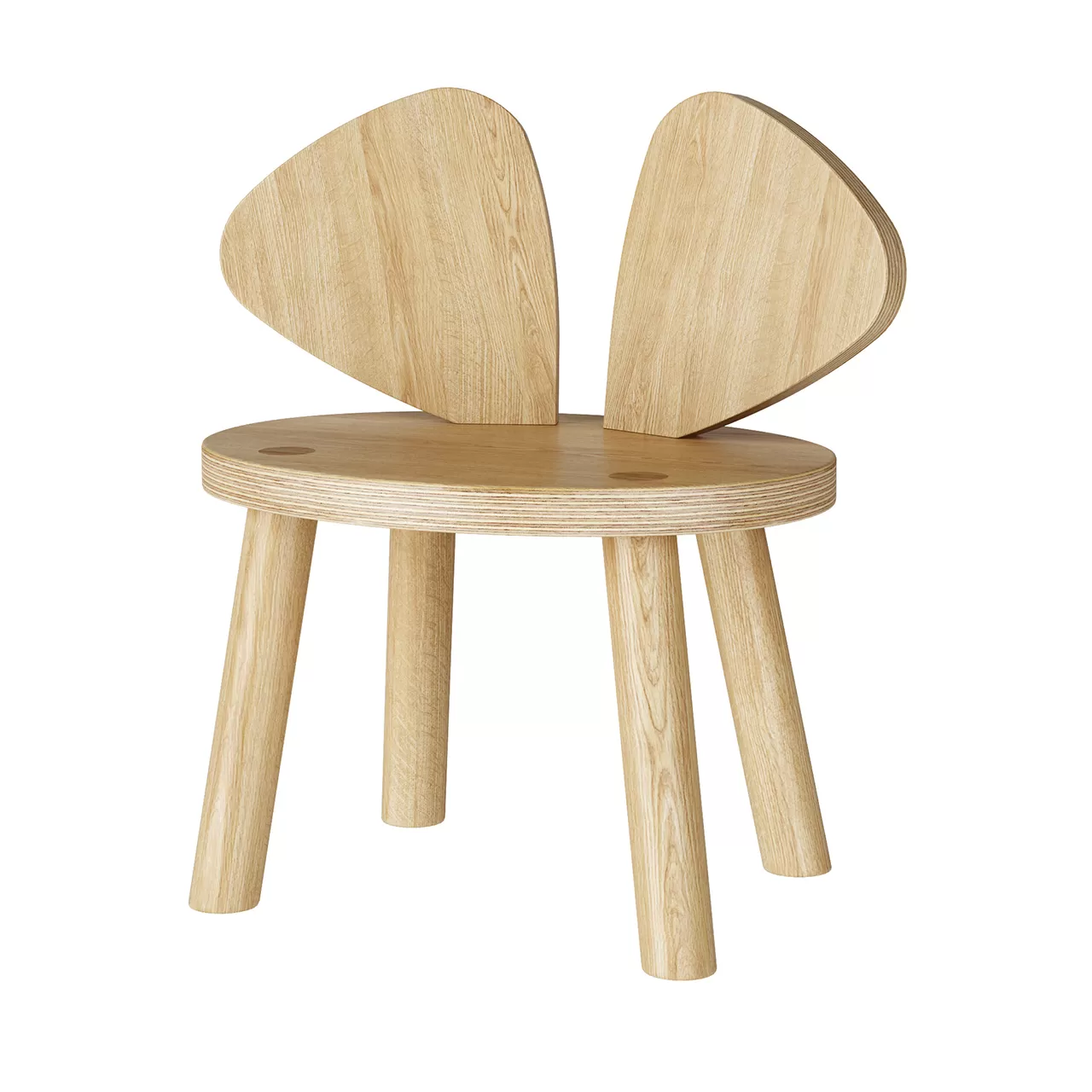 Kids – mouse-chair-oak-2-5-years-by-nofred