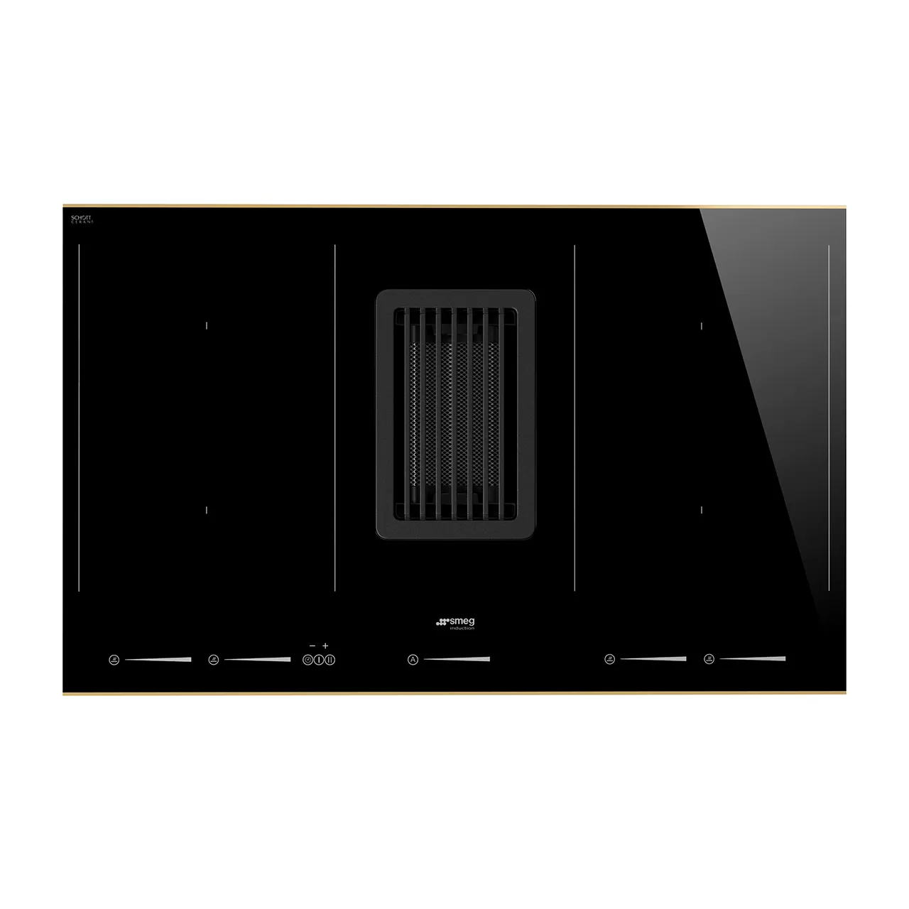 Kitchen – dolce-stil-novo-induction-hob-with-integrated-hood-by-smeg