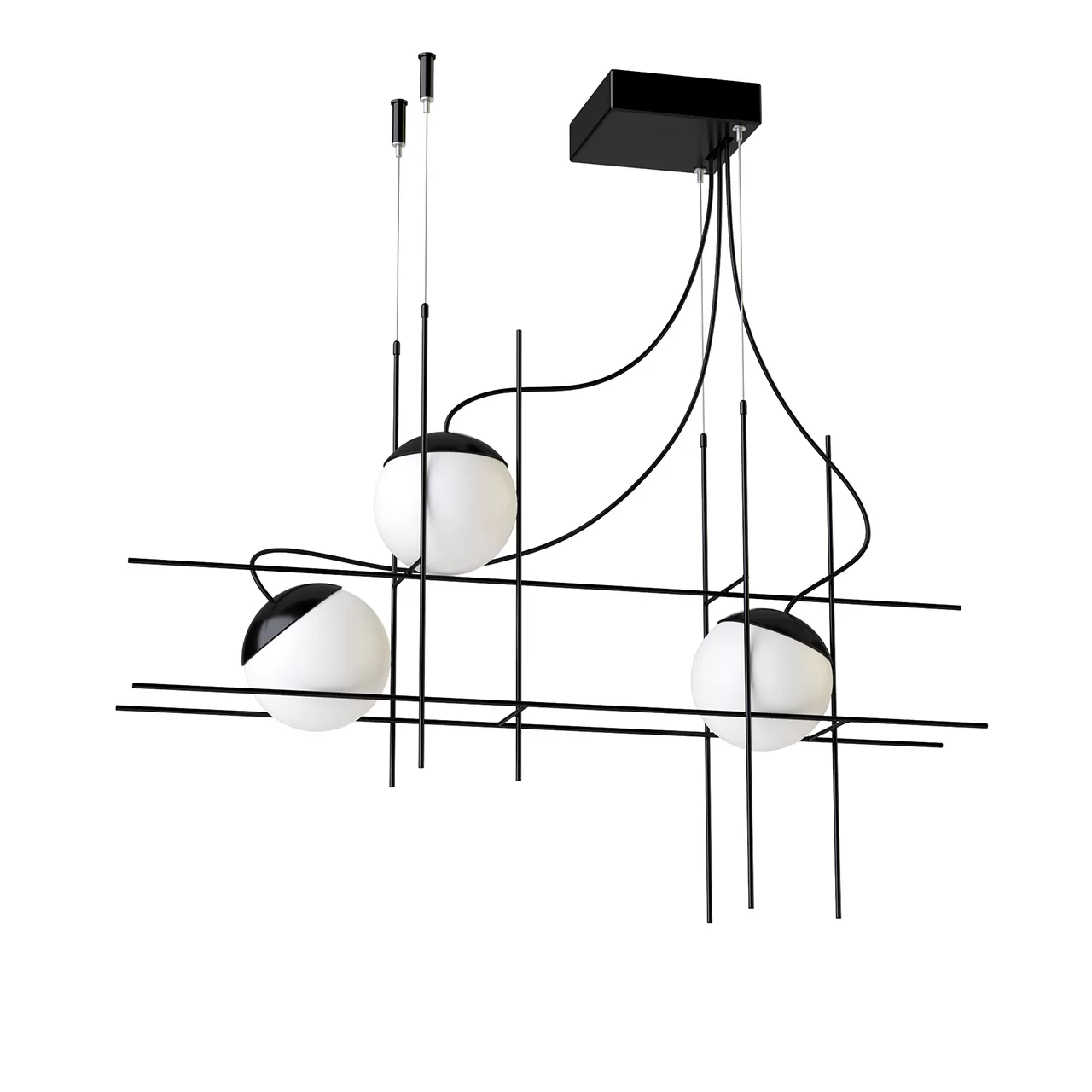 Lighting – plot-frame-sp-led-pendant-lamp-by-vistosi