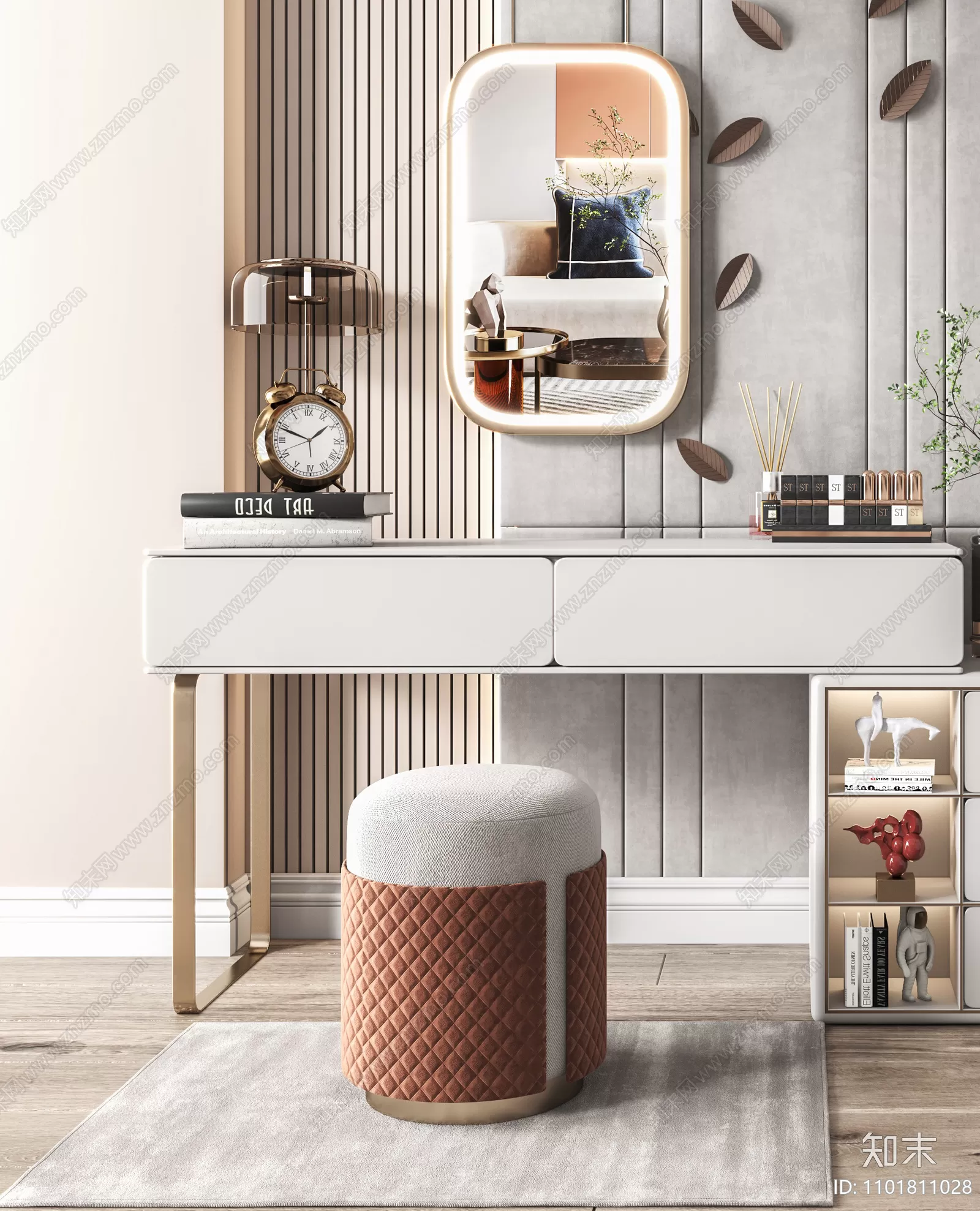 3ds Max Files – Model – 12 – Dressing Table – 10 – Dressing Table By Nguyen Ngoc Tung