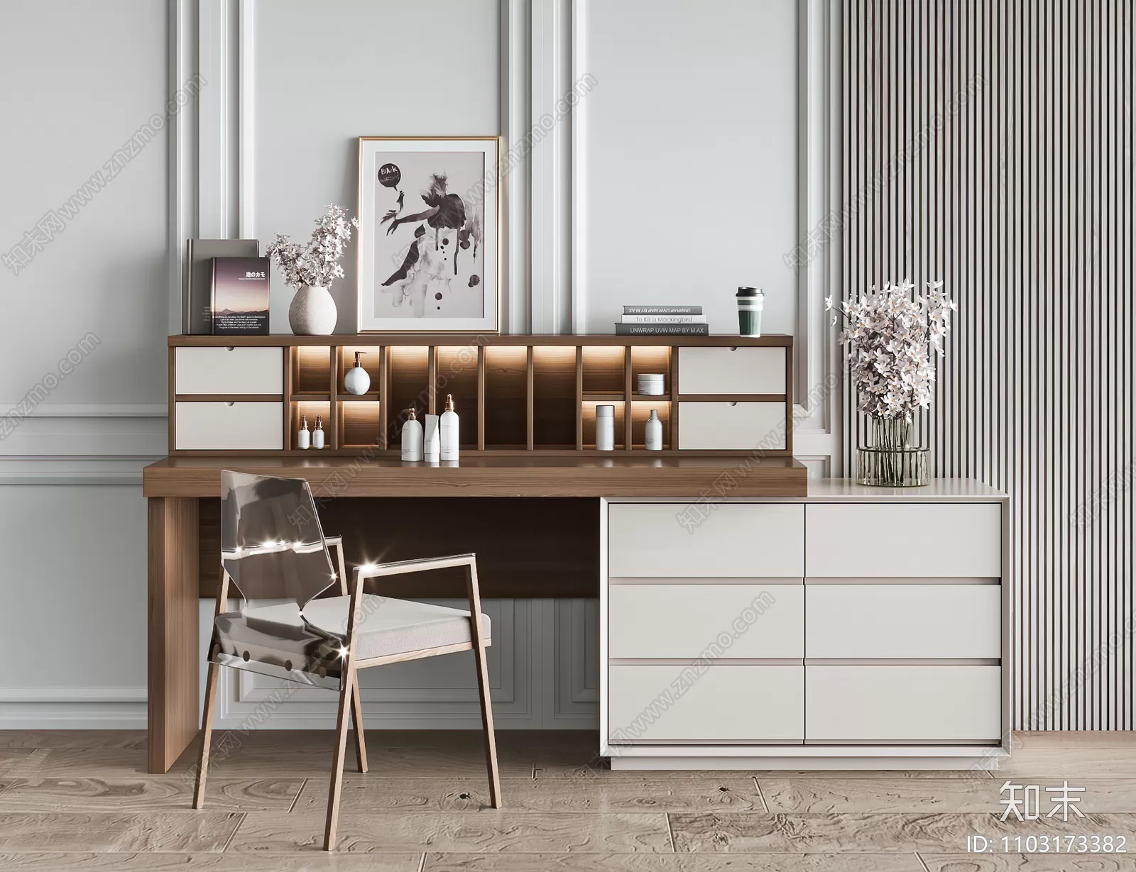 3ds Max Files – Model – 12 – Dressing Table – 13 – Dressing Table By Nguyen Ngoc Tung