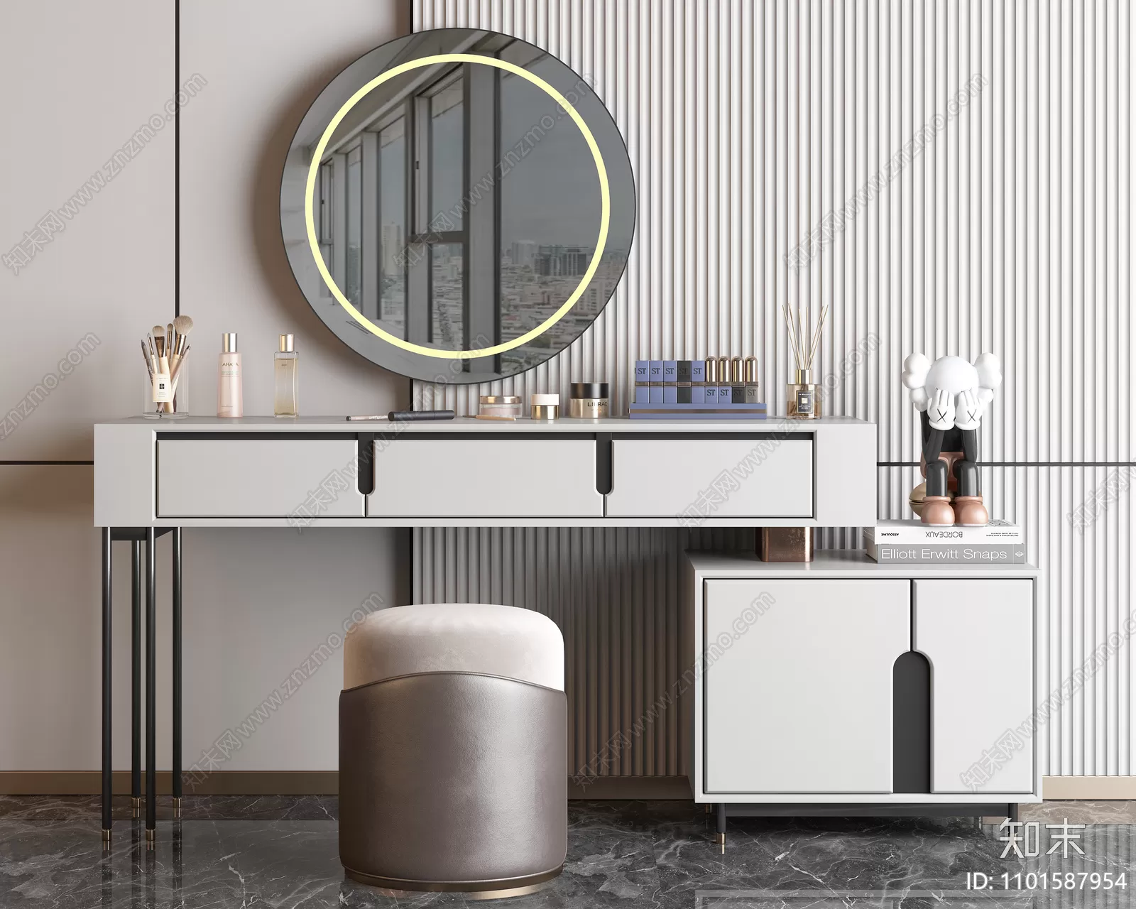 3ds Max Files – Model – 12 – Dressing Table – 8 – Dressing Table By Nguyen Ngoc Tung