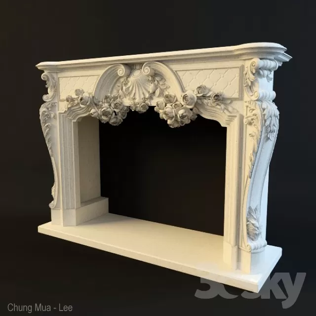 3ds Max Files – Model – 13 – Fireplace Model – 1 – Fireplace by Phong Ngu