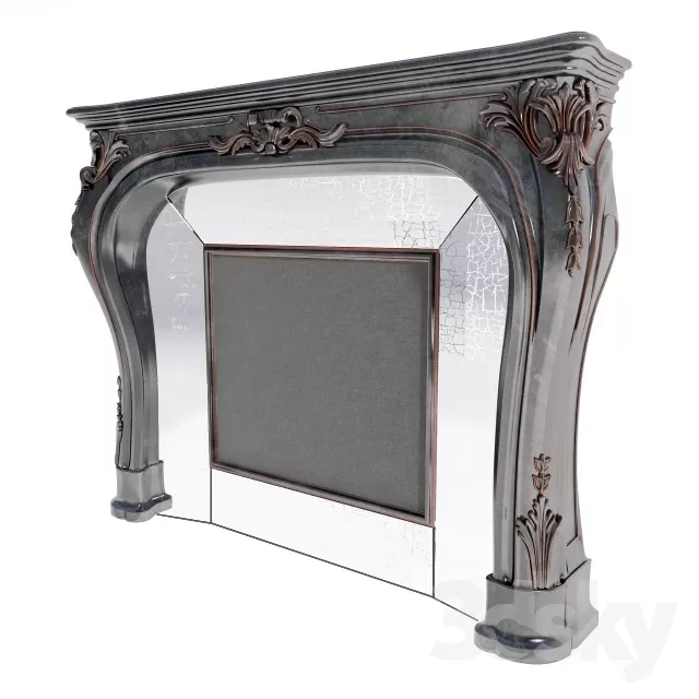 3ds Max Files – Model – 13 – Fireplace Model – 12 – Fireplace by Phong Ngu