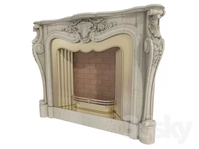 3ds Max Files – Model – 13 – Fireplace Model – 4 – Fireplace by Phong Ngu