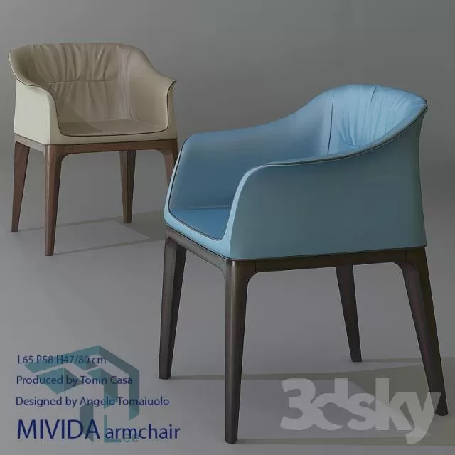 CHAIR – ARMCHAIR – 3DSKY – 236