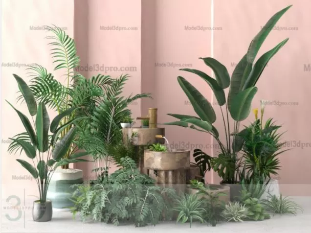 3ds Max Files – Model – 14 – Plant Model – 8 – Plant Models By NguyenHa