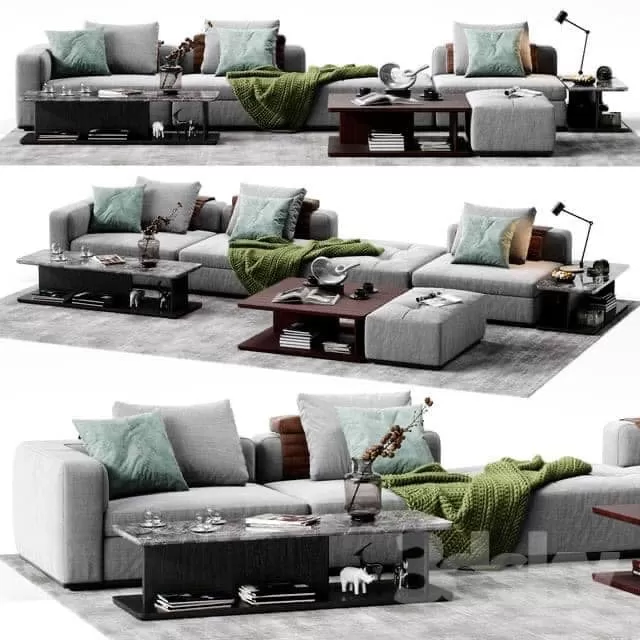 3ds Max Files – Model – 18 – Sofa Model – 11 – Sofa Model by 3dbrute