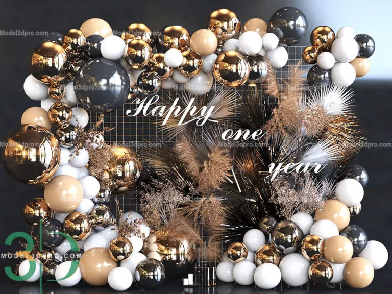 3ds Max Files – Model – 20 – Decorative Object – 6 – Decorative Object by Minh Nguyen