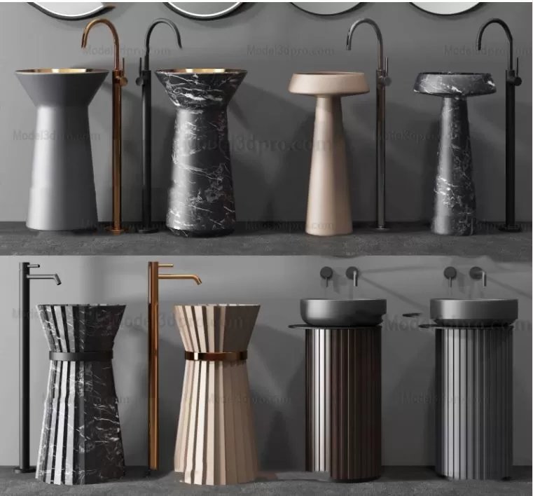 3ds Max Files – Model – 24 – Bathroom Model – 11 – Bathrrom Model by x