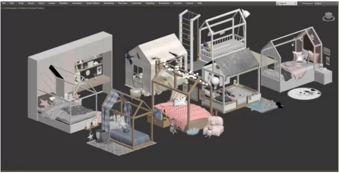 3ds Max Files – Model – 30 – Childreen Model – 1 – Childreen Model by Thanh Duong