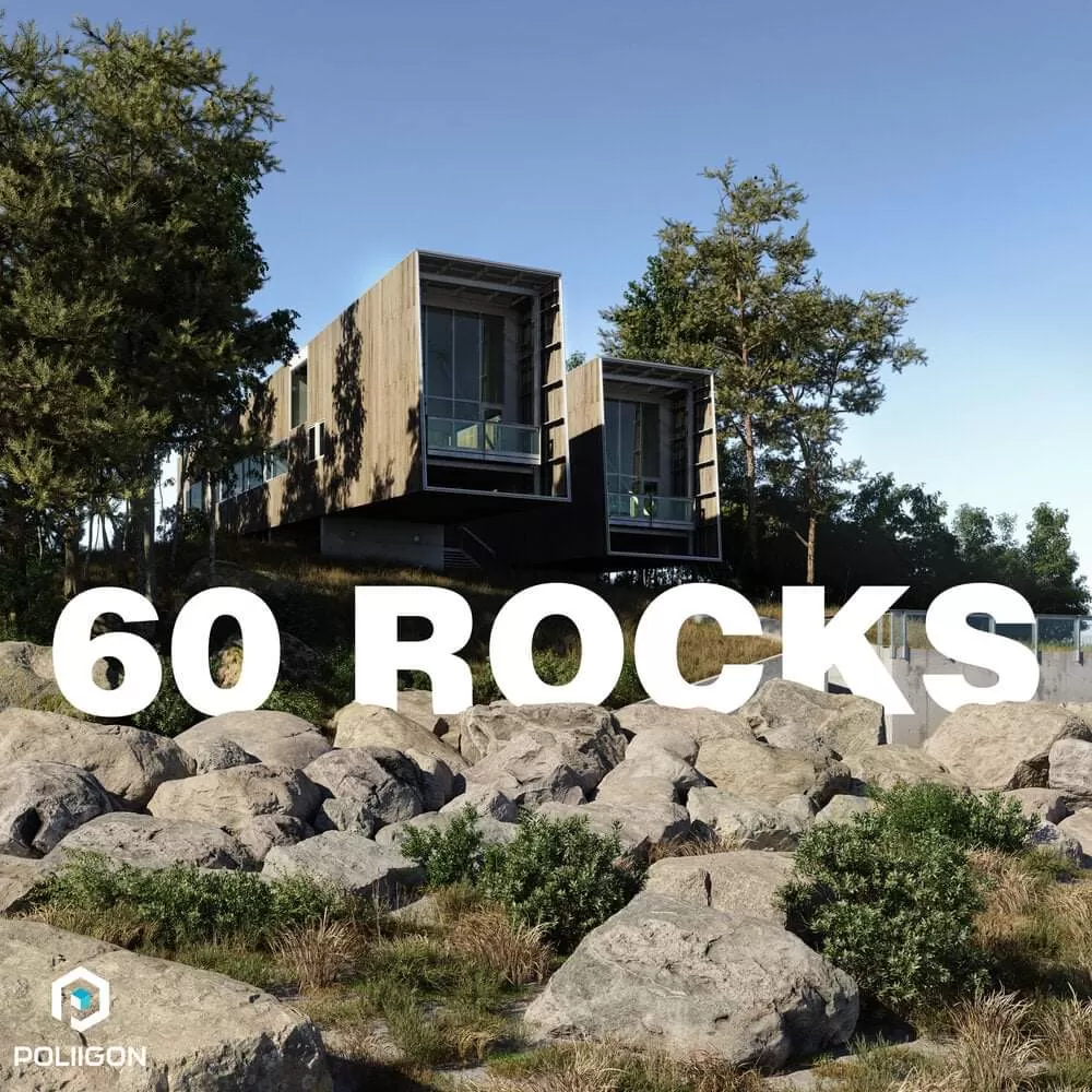 3ds Max Files – Model – 36 – Rock Model – 1 – Rock Model by Minh Nguyen