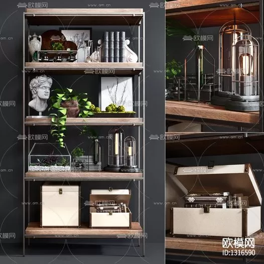 3ds Max Files – Model – 4 – Cabinet Model – 1 – Cabinet model by Phong Ngu