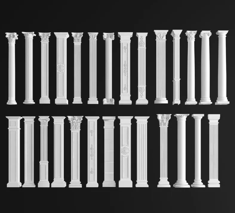 3ds Max Files – Model – 41 – Classic Colums Model – 3 – Classic Columns Model by Huy Hieu Lee